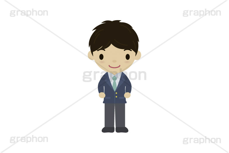 男子学生,学生,制服,生徒,中学生,高校生,学校,ブレザー,男子,イラスト,キャラクター,人物,ポップ,可愛い,かわいい,カワイイ,挿絵,挿し絵,illustration,POP,boy
