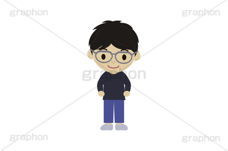 人物キャラクター,メガネ男子,眼鏡,メガネ,男子,イラスト,キャラクター,人物,ポップ,可愛い,かわいい,カワイイ,挿絵,挿し絵,illustration,POP