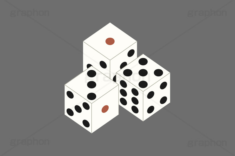 サイコロ,さいころ,ダイス,目,め,運命,運,ゲーム,すごろく,お正月遊び,遊び,振る,ふる,奇跡,幸運,転がす,順番,決める,おもちゃ,玩具,イラスト,挿絵,挿し絵,game,dice,TOY,illustration