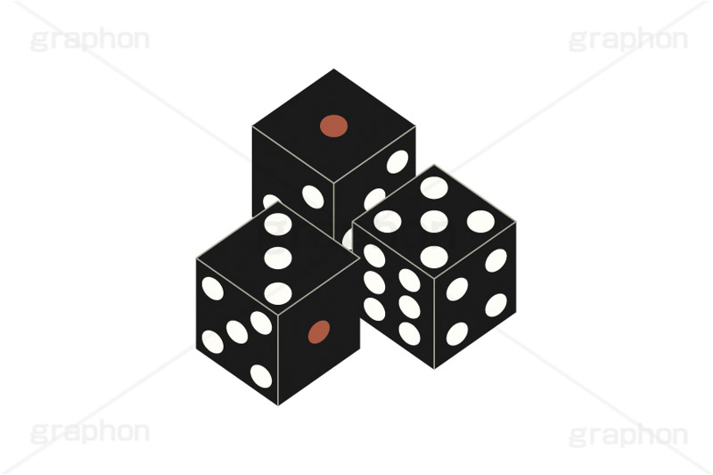サイコロ,さいころ,ダイス,目,め,運命,運,ゲーム,すごろく,お正月遊び,遊び,振る,ふる,奇跡,幸運,転がす,順番,決める,おもちゃ,玩具,イラスト,挿絵,挿し絵,game,dice,TOY,illustration