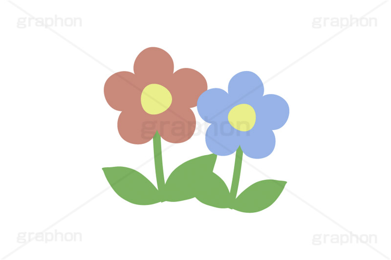 花,お花,フラワー,花壇,ポップ,可愛い,かわいい,カワイイ,イラスト,挿絵,挿し絵,flower,POP,illustration