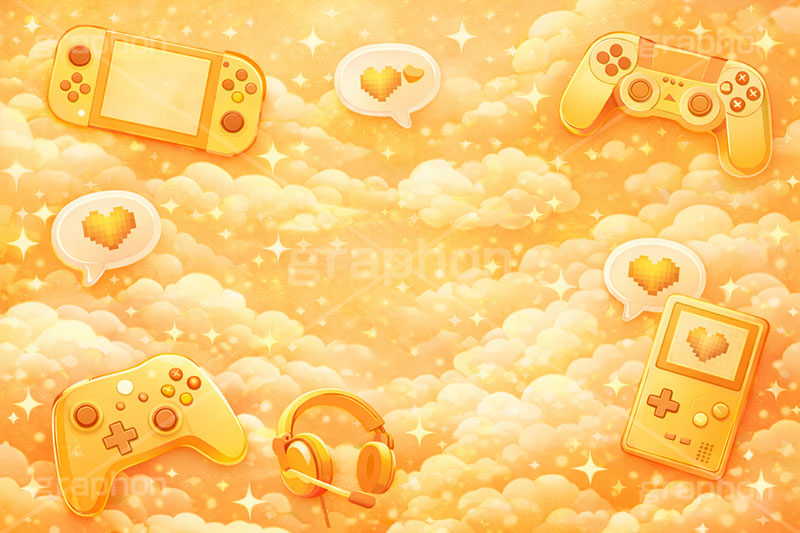 ゲーム実況,ゲーム,ゲーム配信,コントローラー,ゲーム機,携帯ゲーム,携帯ゲーム機,ヘッドセット,ヘッドフォン,ドットハート,吹き出し,フキダシ,ハート,好き,ライブ配信,ライバー,VTuber,配信,ライブ,配信素材,放送,映像,動画,実況,ポップ,ライブ,雲,キラキラ,LIVE,POP,illustration,LIVE,LOVE,game,AI生成素材