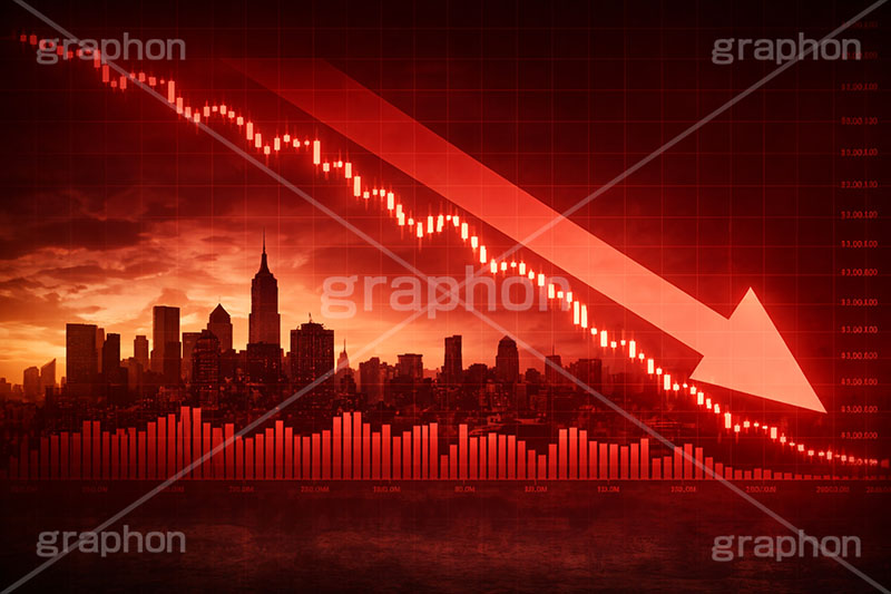 チャート暴落,チャート,株,株価,株価指数,上昇,急騰,下落,暴落,家計,積立,積み立て,投資,企業,決算,円安,仮想通貨,不動産,金利,グラフ,トレード,ローソク足,資産,金,お金,マネー,損失,NISA,経済,GDP,chart,graph,money,trade,AI生成素材