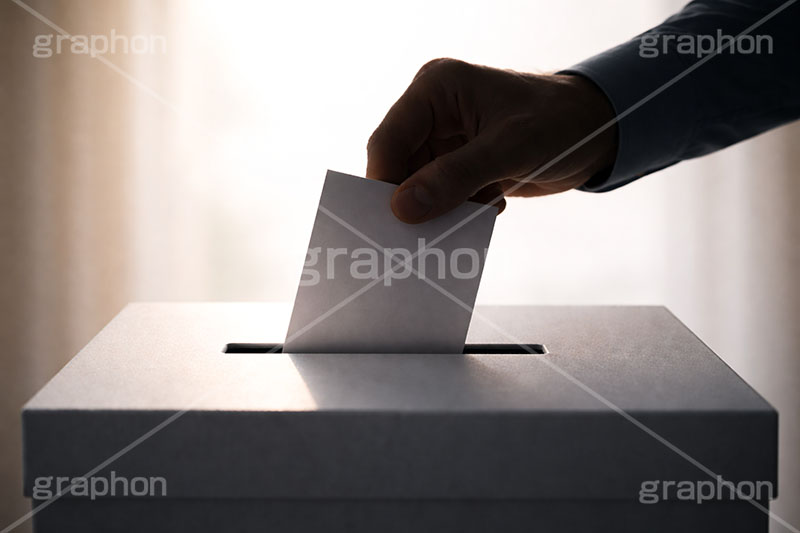 投票,選挙,投票率,投票箱,無記名,記入,投入,用紙,与党,野党,政治,経済,速報,支持率,政権,制度,法律,法,手,box,election,vote,politics,AI生成素材