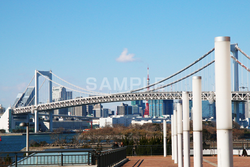 レインボーブリッジ,橋,ブリッジ,吊り橋,東京港連絡橋,お台場,台場,DAIBA,東京都港区台場,東京臨海副都心,御台場,東京湾,港区