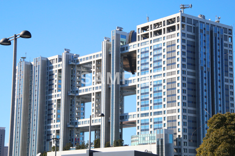 お台場,台場,DAIBA,東京都港区台場,東京臨海副都心,御台場,東京湾,フジテレビ本社ビル,フジテレビ,本社ビル,FCGビル,エフシージービル,ビル,ビルディング,テレビ局,TV局,港区