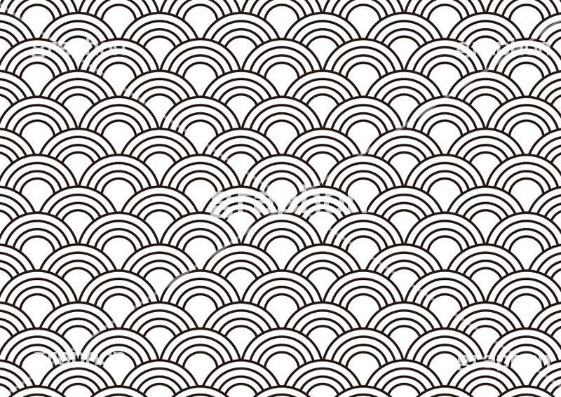 青海波,和柄,和風,和,わ,テクスチャ,テクスチャ―,texture,模様,もよう,柄,がら,パターン,pattern,年賀状,正月,お正月