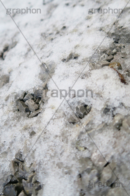 凍り付く地面,雪,ゆき,積,地面,凍り,冬,砂利,滑る,積雪,snow,winter