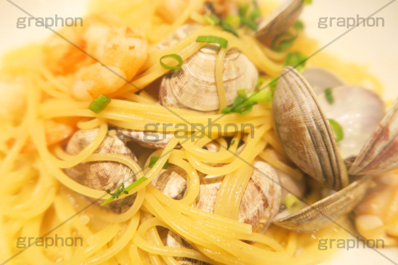 エビとアサリの和風パスタ,和風パスタ,パスタ,えび,エビ,海老,あさり,アサリ,醤油,しょうゆ,和風,洋食,麺料理,麺類,釜揚げ,pasta