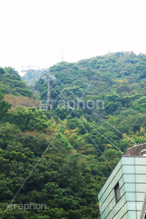 眉山ロープウェイ,眉山,ロープウェイ,ゴンドラ,びざん,徳島県,徳島市,観光,阿波おどり会館,展望,徳島