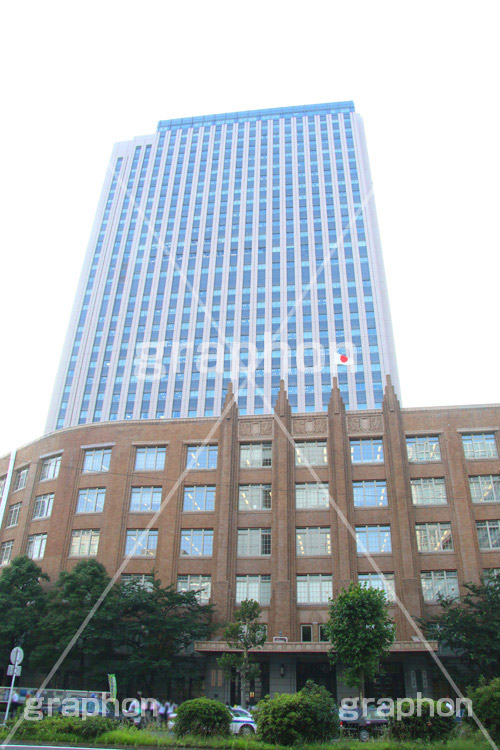 中央合同庁舎第７号館,中央合同庁舎,文化庁,文部省,赤レンガ,レンガ,レンガ造り,霞が関,文部科学省,国家,機関,庁舎,交差点,金融庁,国,組織,虎ノ門,虎の門,japan