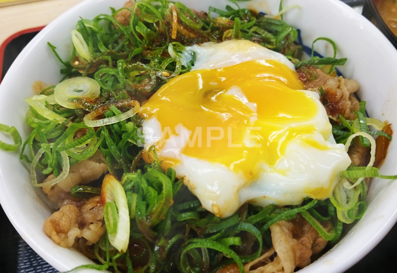 温玉ネギ牛丼,温玉,半熟,たまご,卵,タマゴ,ネギ,ねぎ,牛丼,どんぶり,ドンぶり,丼,和食,日本料理,日本食,米,チェーン店,牛丼屋,とろとろ,とろける,こってり,コッテリ,ファーストフード,japan,スマホ撮影