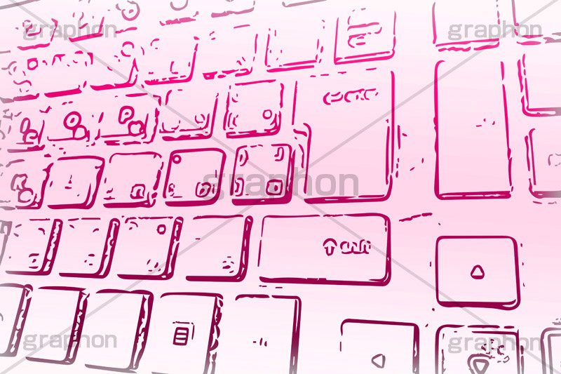 キーボードイメージ,キーボード,パソコン,PC,personal computer,digital,コンピューター,デジタル,IT,gadget,ガジェット,ボタン,button,key,keyboard,キー,シンプル,simple,手描き,ラフ