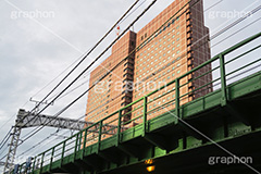 西武新宿駅,駅,正面口,高架,高架下,線路,ガード下,駅ビル,新宿,新宿区,西武鉄道,SS01,歌舞伎町,見上げ,shinjuku