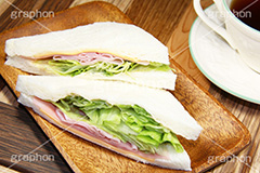 モーニングセット,サンドイッチ,サンドウィッチ,セット,モーニング,朝食,ハム,レタス,チーズ,ブレックファースト,パン,食パン,コーヒー,珈琲,シャキシャキ,グルメ,sandwich,set,morning,cheese,breakfast,coffee