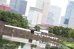 桜田門,門,入口,入り口,橋,皇居,天皇,宮殿,東京,千代田区,大手町,お堀,溜池,江戸城,内堀,堀,重要文化財,japan,tokyo,城外,守備,守る,木戸,高麗門