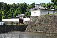 桜田門,門,入口,入り口,橋,皇居,天皇,宮殿,東京,千代田区,大手町,お堀,溜池,江戸城,内堀,堀,重要文化財,japan,tokyo,城外,守備,守る,木戸,高麗門