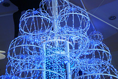 イルミネーション,イルミ,illumination,電飾,電球,発光ダイオード,LED,冬,キラキラ,綺麗,きれい,キレイ,煌,輝,デート,スポット,都内,クリスマス,アクア,ブルー,お台場,イベント,アクアシティ,商業施設,行事