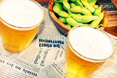 家呑み(ヴィンテージ),ビール,beer,飲み物,トイカメラ撮影,トイカメラ,ヴィンテージ,ビンテージ,レトロ,お洒落,おしゃれ,オシャレ,味わい,トンネル効果