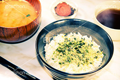 ふりかけご飯(ヴィンテージ),和食,トイカメラ撮影,トイカメラ,ヴィンテージ,ビンテージ,レトロ,お洒落,おしゃれ,オシャレ,味わい,トンネル効果,japan