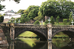皇居,池,橋,城,堀,お堀,内堀,溜池,天皇,宮殿,東京,千代田区,大手町,門,江戸城,桜田門,重要文化財,japan,tokyo