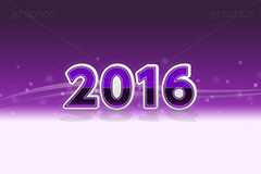 2016年号デザイン(パープル),西暦,年号,年賀状,お正月,記事,ニュース,きらきら,キラキラ,デザイン,イメージ,反射,news,design,2016,パープル,紫,event,イベント,行事,風習,message,text,メッセージ
