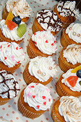 キュートなプチカップケーキ,プチ,カップケーキ,生クリーム,クリーム,カラフル,ケーキ,ミニ,sweet,スイート,食後,デザート,スイーツ,フルーツ,チョコレート,チョコ,菓子,甘い,焼き菓子,チョコ,お菓子,女子,女子力,ガーリー,カワイイ,かわいい,可愛い,ハート,cute,heart,dessert,cupcake,cup,cake,cream,fruit,chocolateプリ画