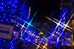 青の洞窟 SHIBUYA,青の洞窟,渋谷,渋谷公園通り,ケヤキ並木,渋谷区,代々木公園,青,ブルー,イルミネーション,イルミ,電飾,電球,発光ダイオード,冬,キラキラ,綺麗,きれい,キレイ,煌,輝,デート,スポット,都内,イベント,クロスフィルタ,フレア,行事,flare,SHIBUYA,illumination,blue,LED