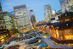 東京,東京駅,内駅舎,赤レンガ,丸の内,重要文化財,豪壮華麗,洋式建築,中央駅,国指定重要文化財,Tokyo Station City,夜,ライトアップ,レトロ,レンガ造り,復元,tokyo,夜景,旅行,旅,travel