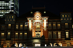 東京,東京駅,内駅舎,赤レンガ,丸の内,重要文化財,豪壮華麗,洋式建築,中央駅,国指定重要文化財,Tokyo Station City,夜,ライトアップ,レトロ,レンガ造り,復元,tokyo,旅行,旅,travel