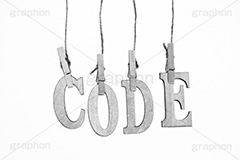 CODE(モノクロ),モノクロ,白黒,しろくろ,モノクローム,単色画,単彩画,単色,文字,ワード,word,keyword,タイトル,title,メッセージ,message,コード,番号