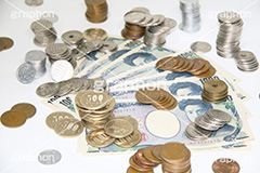 お金,かね,円,日本円,マネー,金銭,日本のお金,お金がない,財産,返済,貯金,借金,両替,キャッシュ,現金,小銭,銭,硬貨,千円,札,十円,五円,百円,五百円,五十円,money,yen,coin,コイン,経理,事務,経済