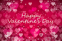 Happy Valentine's Day,Happy,heart,ハッピー,バレンタイン,はーと,ハート,キラキラ,きらきら,イベント,行事