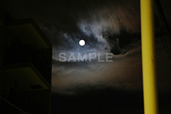 月,夜空,空,雲,ムーン,Moon,ルーナ,天体,光,白色,空/天気