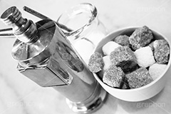 sugar(モノクロ),モノクロ,白黒,しろくろ,モノクローム,単色画,単彩画,単色