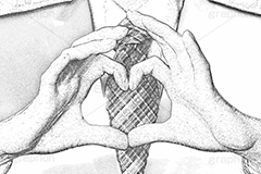LOVE(スケッチ風),スケッチ風,スケッチ,クロッキー,手描き,ラフ,鉛筆,描写,デッサン,絵,絵コンテ,写生,粗描,素描,アート,art,sketch,ハート