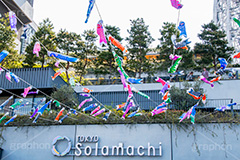 スカイツリータウンの鯉のぼり,こいのぼり,鯉のぼり,5月5日,端午,節句,こどもの日,子供の日,こども,子供,男の子,スカイツリー,スカイツリータウン,skytree,event,kids,japan,和,文化,風習,行事,634匹,埼玉県,加須市,墨田区,押上,フェスティバル,festival,tower,タワー,solamachi,なびく