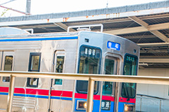 柴又駅,駅,京成線,葛飾区,柴又,下町,ロマン,電車,駅,観光,電車/鉄道,車両,通過,japan,train