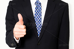 Good！,ナイス,手,指,親指,グッド,good,sign,model,nice,model,サイン,いいね,褒める,評価,人物,モデル,男性,男,青年,ビジネス,サラリーマン,ネクタイ,コミュニケーション