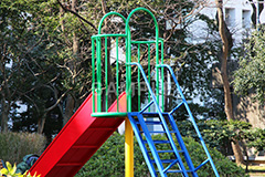 公園,こうえん,滑り台,すべり台,すべりだい,カラフル,POP,ポップ,遊び,遊具,パーク,park