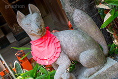 花園稲荷神社,はなぞのいなりじんじゃ,神社,参拝,お参り,上野,上野公園,台東区,五條天神社,いなり,稲荷,お稲荷様,石像,上野恩賜公園