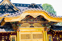 上野東照宮,うえのとうしょうぐう,台東区,上野恩賜公園,上野公園,神社,参拝,お参り,東照宮,文化財,japan,gold,唐門,金