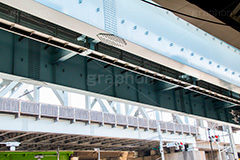 新木場駅の高架下,新木場駅前,新木場駅,新木場,駅,駅前,江東区,有楽町線,京葉線,りんかい線,station
