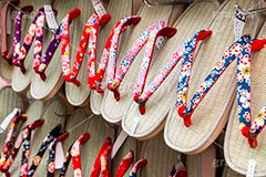 草履,ぞうり,サンダル,下駄,下駄屋,和風,和,わらじ,草鞋,靴,くつ,着物,和装,和服,販売,商店街,japan
