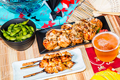 夏祭り,祭り,祭,夏,真夏,季語,風物詩,夏休み,出店,焼き鳥,枝豆,たこ焼き,soulfood,japan,summer,beer,扇子,金魚,水ヨーヨー,ラムネ,ビール,手ぬぐい,サマー,summer,清涼