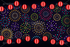 夏祭り,花火,打上げ,打ち上げ,祭り,花火大会,夜,夏,風物詩,季語,サマー,和,和風,ちょうちん,提灯,ぼんぼり,summer,fireworks,japan
