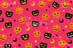 パンプキン柄,ジャックオーランタン,ハロウィン,はろうぃん,ハロウィーン,Halloween,かぼちゃ,カボチャ,南瓜,ランタン,おばけ,イベント,秋,パンプキン,pumpkin,行事,イラスト,illustration,star,POP,ポップ,星,柄,がら,背景
