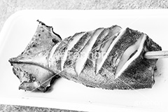 いか焼き,モノクロ,白黒,しろくろ,モノクローム,単色画,単彩画,単色,イカ