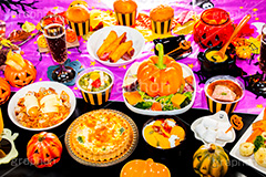 ハロウィンパーティー,ハロウィン,ハロウィーン,はろうぃん,パーティー,オードブル,ジャックオーランタン,ランタン,かぼちゃ,カボチャ,南瓜,ランタン,オーナメント,飾り,イベント,ウィンナー,ソーセージ,ポテト,サラダ,秋,パンプキン,行事,デザート,スイーツ,おやつ,イモ,芋,いも,サツマイモ,さつま芋,スープ,ジュース,マシュマロ,プリン,キッシュ,スパゲッティ,パスタ,大学芋,マフィン,Halloween,party,soup,potato,ornament,salad,pudding,pumpkin,dessert