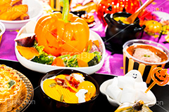 ハロウィンオードブル,ハロウィンパーティー,ハロウィン,ハロウィーン,はろうぃん,パーティー,オードブル,ジャックオーランタン,ランタン,かぼちゃ,カボチャ,南瓜,ランタン,オーナメント,飾り,イベント,サラダ,秋,パンプキン,行事,デザート,スイーツ,おやつ,スープ,ジュース,マシュマロ,プリン,パプリカ,おばけ,オバケ,soup,potato,ornament,salad,pudding,Halloween,party,pumpkin,dessert